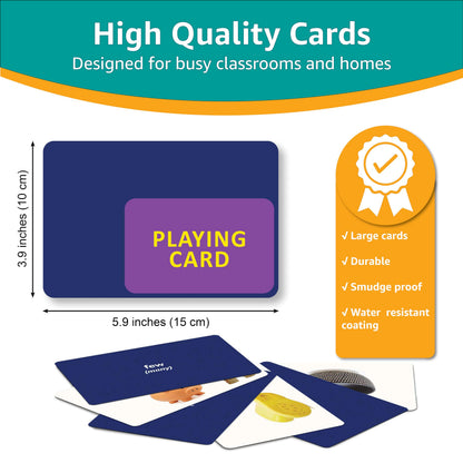 Picture My Picture Opposites Flash Card Set – Speech Therapy Tool for Vocabulary, Communication & Thinking, Scratch-Resistant with Activity Guide, Suitable for Education, ESL & ABA – Set of 40