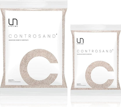 UNS Controsand - Bora, 3L - Natural Freshwater 0.4-0.9mm Natural White Sand for Aquascaping Planted Tanks - Aquarium, Terrarium, Paludarium Substrate for Betta, Shrimp, Fish, Jumping Spider, Turtle
