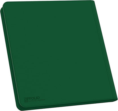 Ultimate Guard Zipfolio 480 – 24 Pocket XenoSkin (Quadrow) Green
