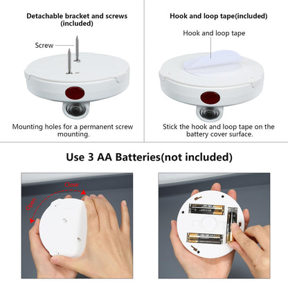 KANESIKI Cordless Spotlight Battery Powered, LED Accent Lighting with Remote and Timer, Display Puck Lights, Stick Uplight for Tree Portrait Gallery Picture Dartboard Painting Art Photo Plant