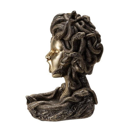 Pacific Giftware Medusa Backflow Burner, Greek Mythology Famous Monster Medusa, Waterfall Incense Burner