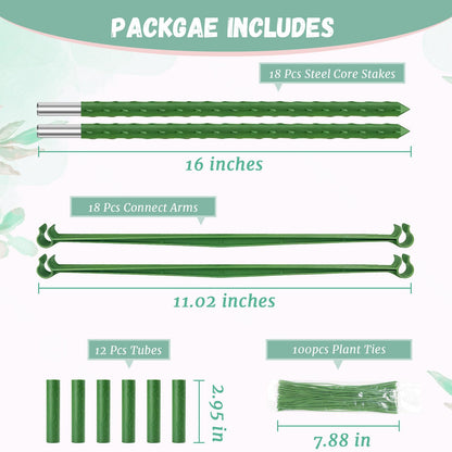 Legigo 2-Pack Tomato Cage for Garden Plant Support - Up to 48in Garden Stakes, Tomato Trellis for Potted Plants, Tomato Cages Plant Stakes for Climbing Vegetables & Flowers