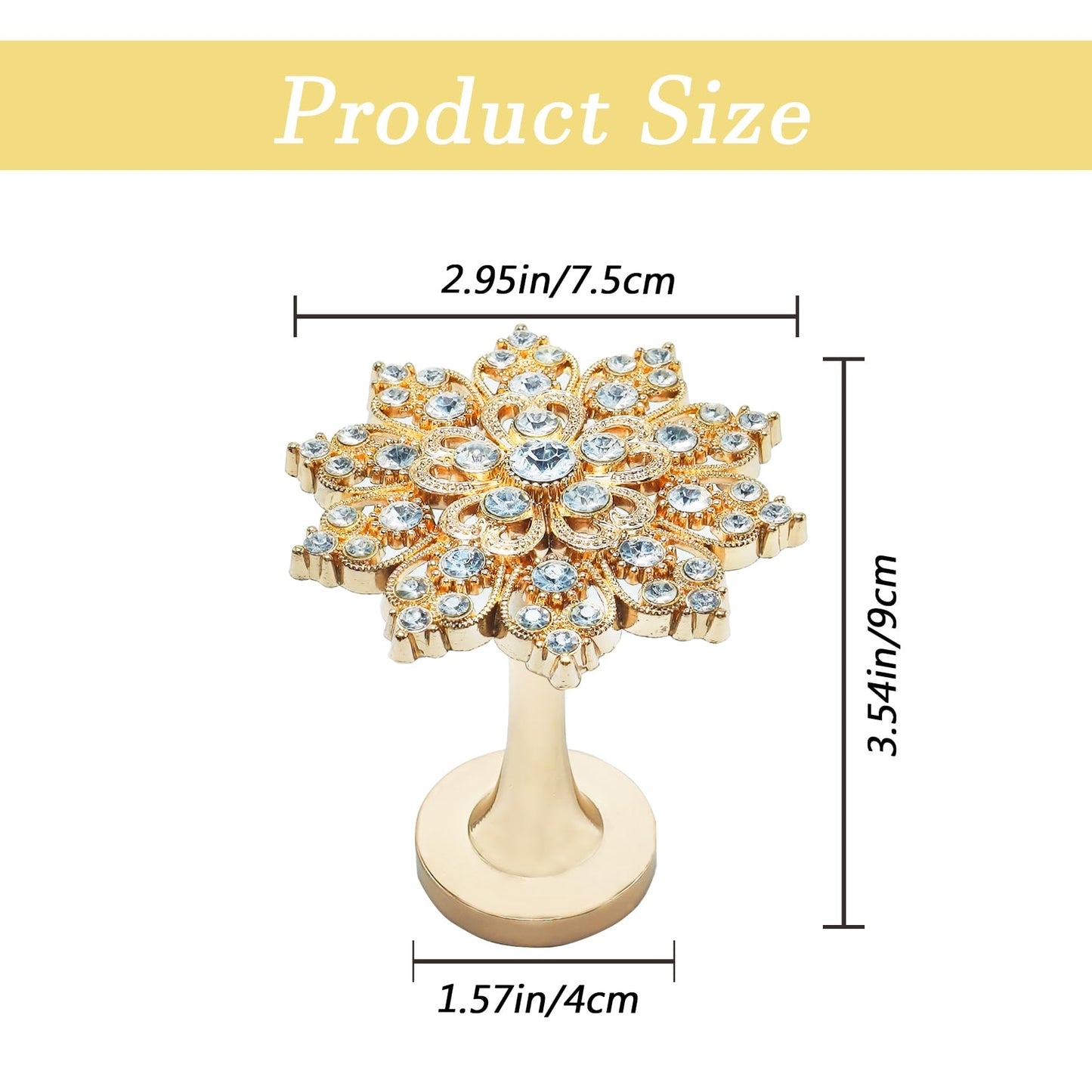 2Pcs Vintage Wall Hook Window Drapery Medallion Holdbacks, MfhdgXAvs Curtain Tiebacks, Wall Hook, Tassel Holder (B)