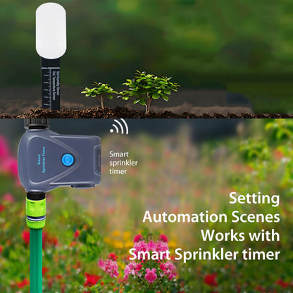 Smart Soil Moisture Meter: Zigbee Soil Tester with Temperature Sensor, Plant Moisture Meter with App Remote Control & Historical Record, Tuya Zigbee Hub Required, Soil Meter for Gardening