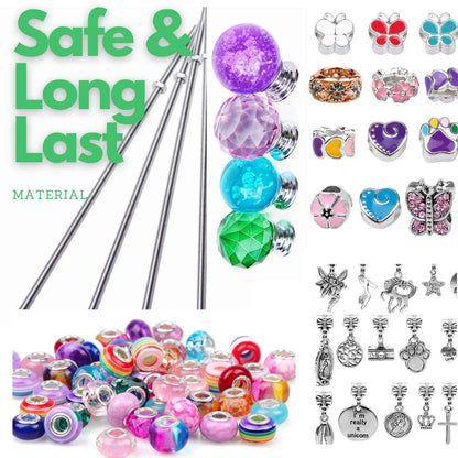 Handmade Beaded Garden Stakes – Set of 4 Decorative Crystal Plant Wands, Glass Suncatcher Ornaments for Potted Plants & Flower Beds, Unique Garden Gifts for Plant Lover & Mother’s Day – 12 Inch
