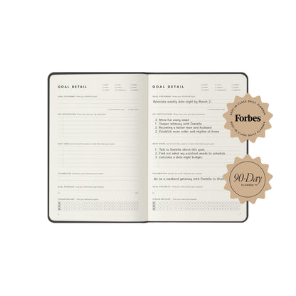 Full Focus Sienna Linen Planner by Michael Hyatt - The #1 Daily Planner to Set Annual Goals, Increase Focus, Eliminate Overwhelm, and Achieve Your Biggest Goals - Hardcover