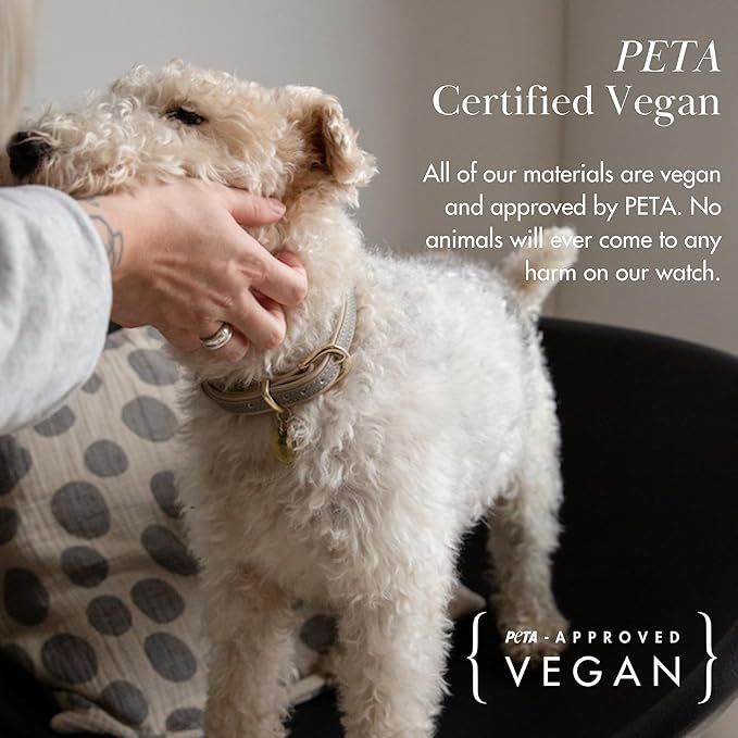 Vegan Leather Collar by Nina Woof