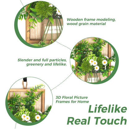 SHUOQIDI Simulation Flower Hanging Green Plants, Bedroom, Restaurant, Coffee Shop Atmosphere Decoration wall, Background wall Renovation