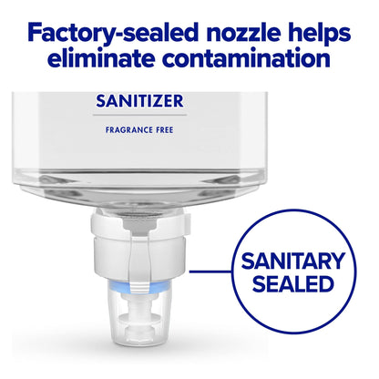 PURELL ES4 Manual Hand Sanitizer Dispenser, Graphite, Compatible with 1200 mL PURELL ES4 Hand Sanitizer Refills (Pack of 1) - 5024-01