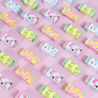 35PCS Cute Animal Erasers for Kids, Count Bulk Pack, Assorted Designs, Back to School Supplies