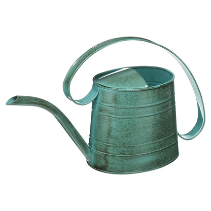 Robert Allen MPT01505 Danbury Metal Watering Can, Surf Light Blue
