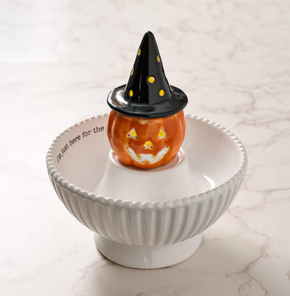 Mud Pie Light Up Holiday Sitter, Pumpkin | Interchangable Sitter for Base