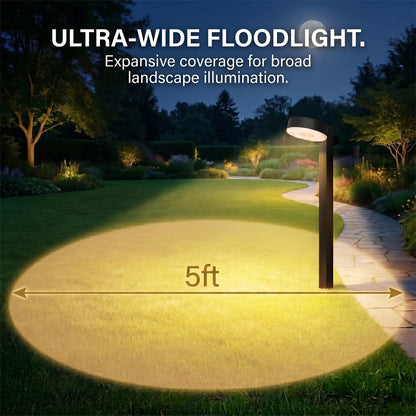 Upgraded Solar Pathway Lights Outdoor Waterproof - 12 Pack 3 Color Temperature Solar Garden Lights (Warm /Neutral/Cool White), Enhanced Brightness LED Landscape Lighting for Yard, Lawn, Walkway.