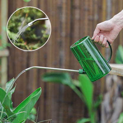 leasote Watering Can for Indoor Plants, Small Watering Cans for House Plant Garden Flower, Long Spout Water Can for Outdoor Watering Plants 1. 5L 2/5 Gallon Orange