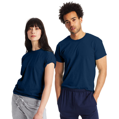 Hanes Men's 2 Pack X-Temp Performance T-Shirt, Navy, X-Large