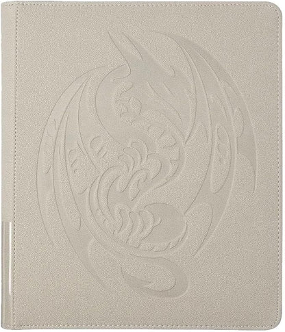 Arcane Tinmen Dragon Shield Card Binder – Card Codex Portfolio 360: Ashen White - 360CT – Card Games - Compatible with Pokemon, Yugioh, Magic The Gathering, MTG TCG OCG & Hockey Cards