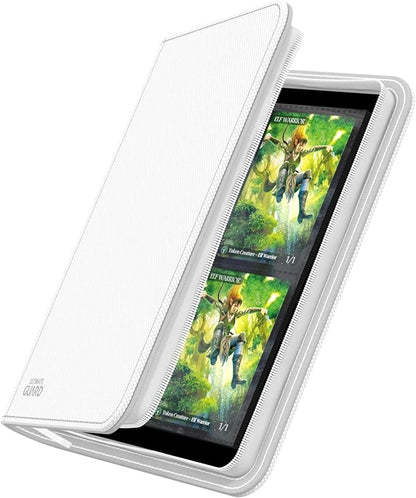 Ultimate Guard Zipfolio 160 - 8 Pocket Xenoskin White Display Album