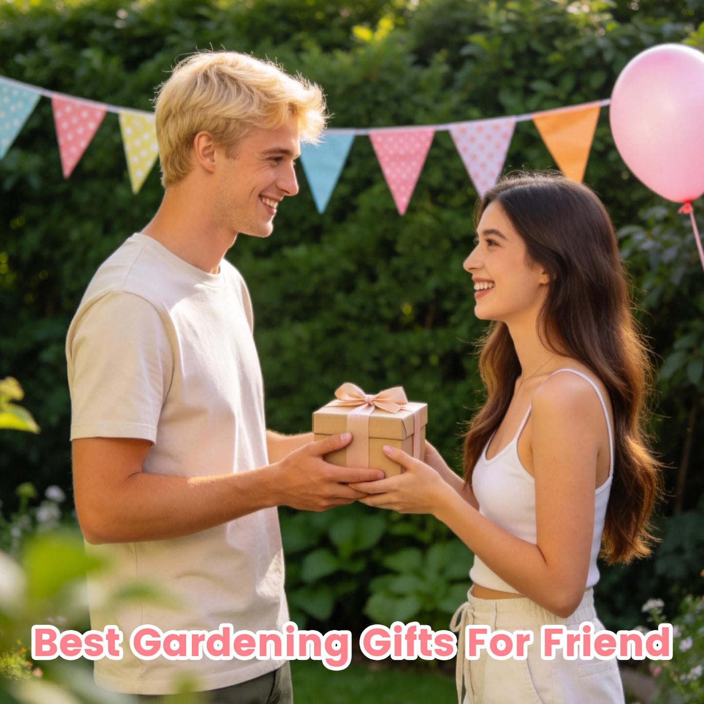 Garden Tools Set Heavy Duty Gardening Tools Set Include Garden Shovel, Garden Scissor, Transplant Trowel and Hand Rake with Ergonomic Handle, 4 Pack
