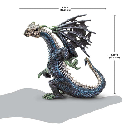 Safari Ltd. Ghost Dragon Figurine - Detailed 5.75" Model Figure - Fun Spooky Fantasy Play Toy for Boys, Girls & Kids Ages 4+
