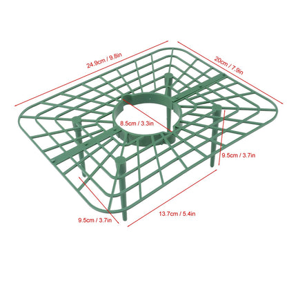 Sunicon 20Pcs Strawberry Supports, Detachable PP Waterproof Reusable Square Strawberry Growing Racks Plant Support Strawberry Stand Holder for Soil Planting Indoor Pots