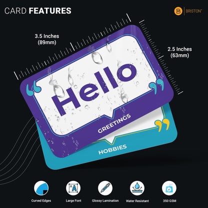 Briston Japanese Conversational Phrase Flash Cards – 75 Beginner Sayings with Audio Pronunciations Learn Japanese for Travel & Everyday Conversation Educational Language Learning Cards for Kids Adults