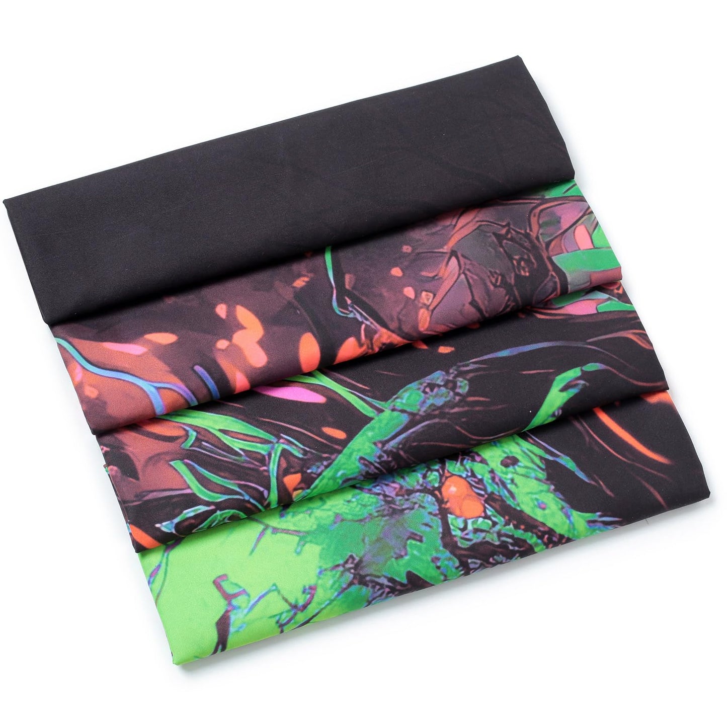 SparkLia Blacklight Fire Skull Tapestry, UV Reactive Burning Skeleton Horror Wall Hanging, Glow in the Dark Scary Dark Forest Surreal Artwork Wall Tapestries Halloween Decor for Bedroom, Living Room - 51.2" x 59.1"