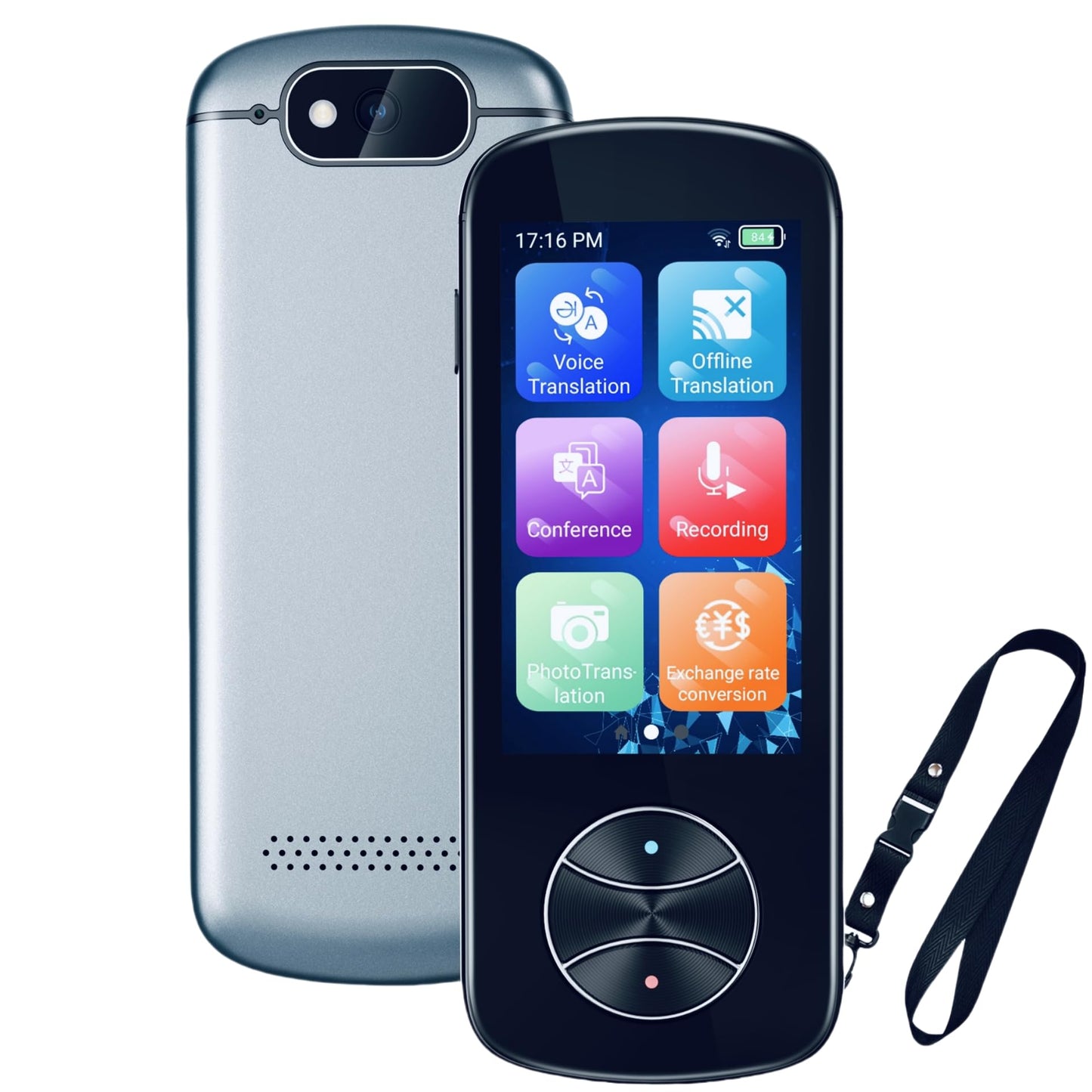 Language Translator Device, Two-Way Instant AI Voice Translator Support 137+ Language Online Translation, Translator Device with Voice/Text/Offline/Photo Translation for Business Learning Travel