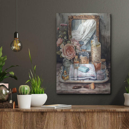 Luxe Metal Art 'Bath Salts' by Momart Metal Wall Art, 12" x 16"