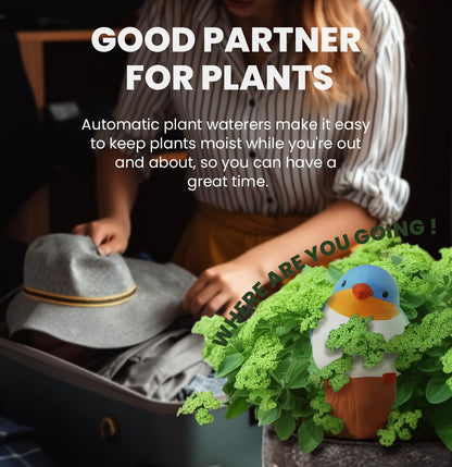 YFDB Bird Shaped Plant Watering Globes(Bule 4ps) Plants Suitable for Indoor and Outdoor Use Should be Kept Constantly Moist. The Interesting Shape Makes The Garden More Interesting and Beautiful.