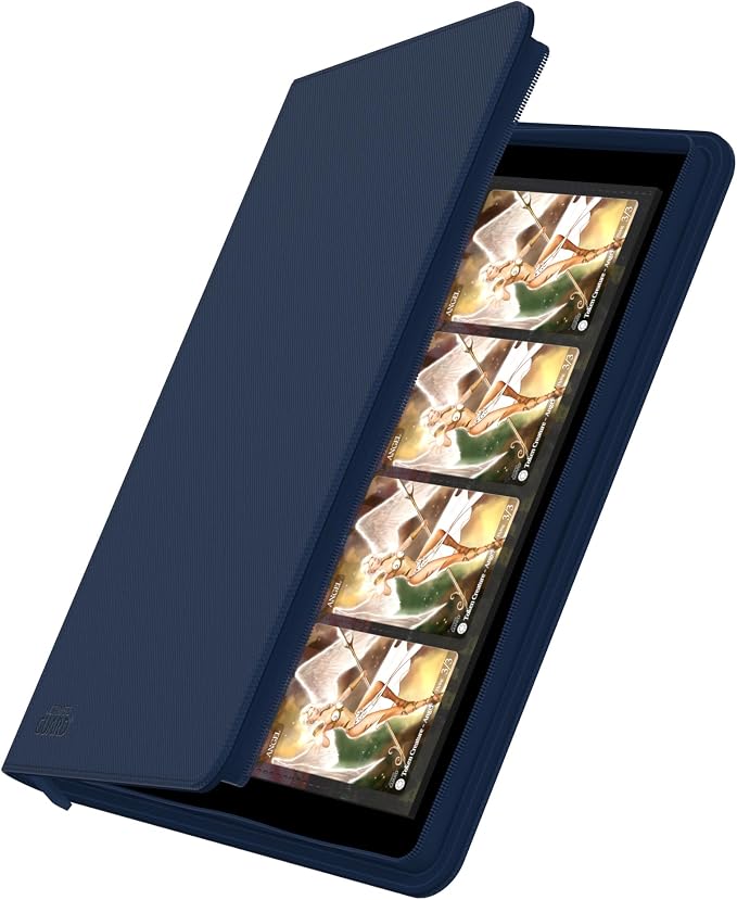 Ultimate Guard Zipfolio 320 – 16 Pocket Xenoskin Blue