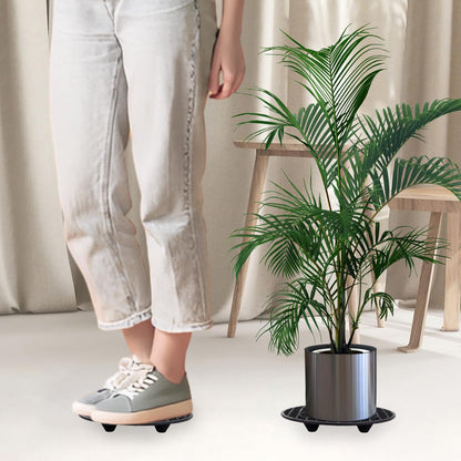 HNBun 18 PCS Plant Level Pot Elevator, 20 cm / 8 Inch Plant Riser Holder Plastic Floor Protector Plant Trivet, Plant Stand Indoor Outdoor for Prevent Rot and Damage on Patio & Deck
