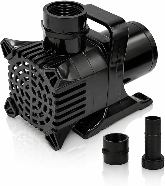 HALF OFF PONDS Submersible Water Pump, 800 GPH Pond Pump with 33FT Power Cord and 13FT Max Head, 82W Ultra Quiet Energy Efficient Pump for Koi Pond, Fountain, Waterfall, Water Garden, Skimmer