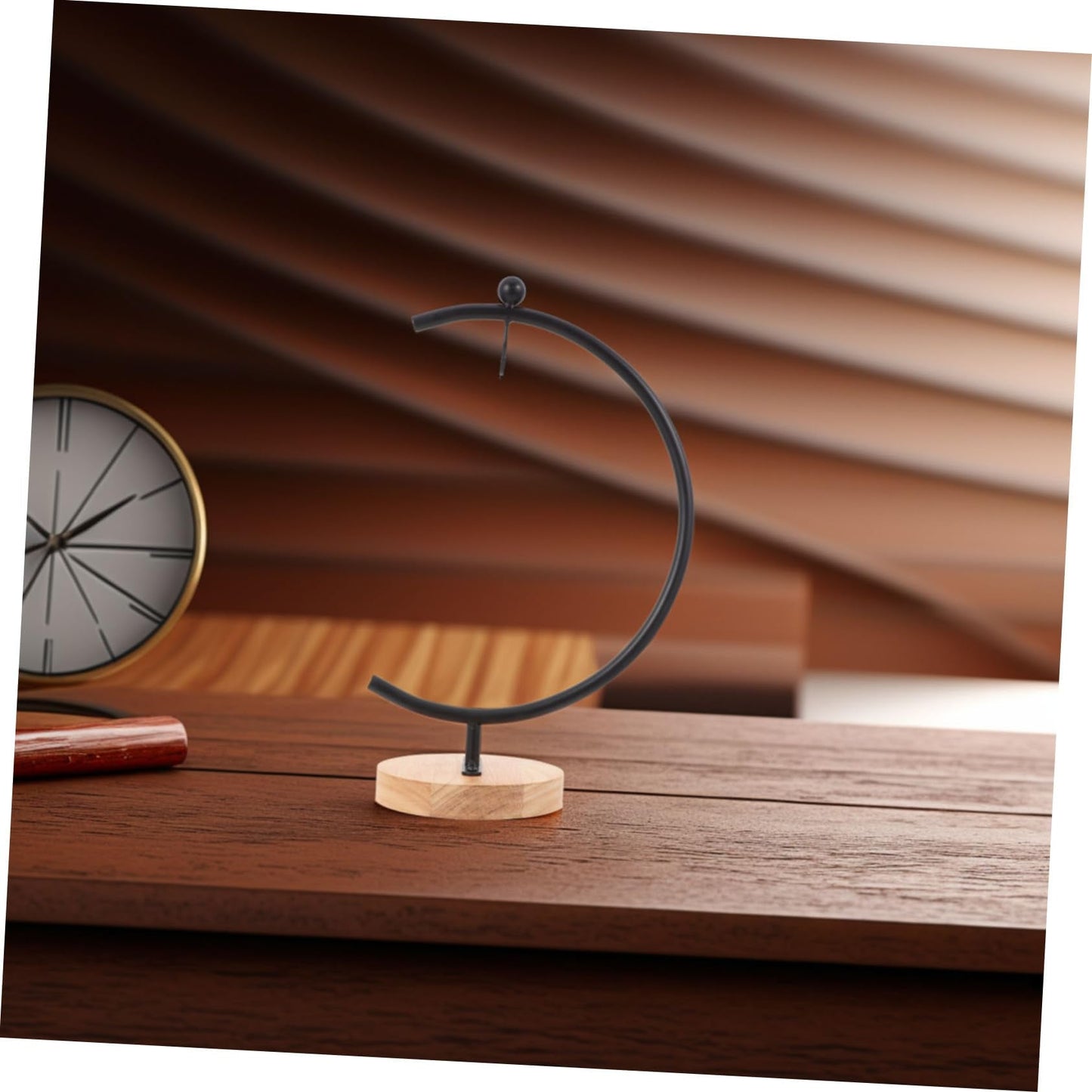 BESPORTBLE Ornament Display Stand Ornament Stand Holder Iron Pothook Stand for Hanging Glass Globe Air Plants Terrarium Ornament and Home Wedding Decoration