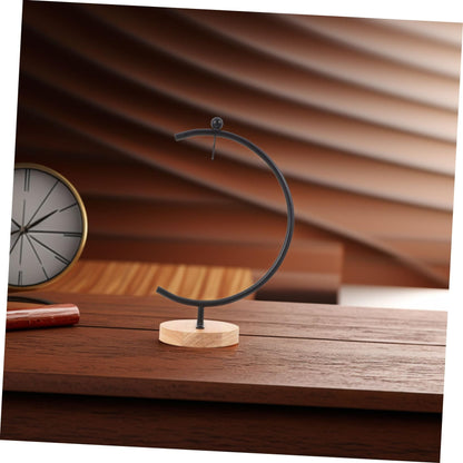 BESPORTBLE Ornament Display Stand Ornament Stand Holder Iron Pothook Stand for Hanging Glass Globe Air Plants Terrarium Ornament and Home Wedding Decoration