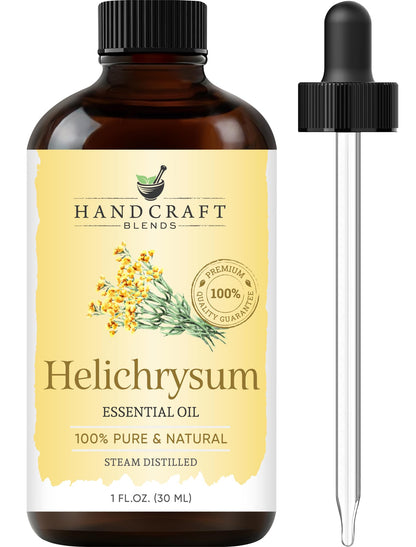 Handcraft Blends Lavender Essential Oil – Huge 4 Fl Oz – 100% Pure and Natural – Premium Grade Essential Oil for Diffuser and Aromatherapy, Skin, Massage, Candle and Soap Making Fragrance