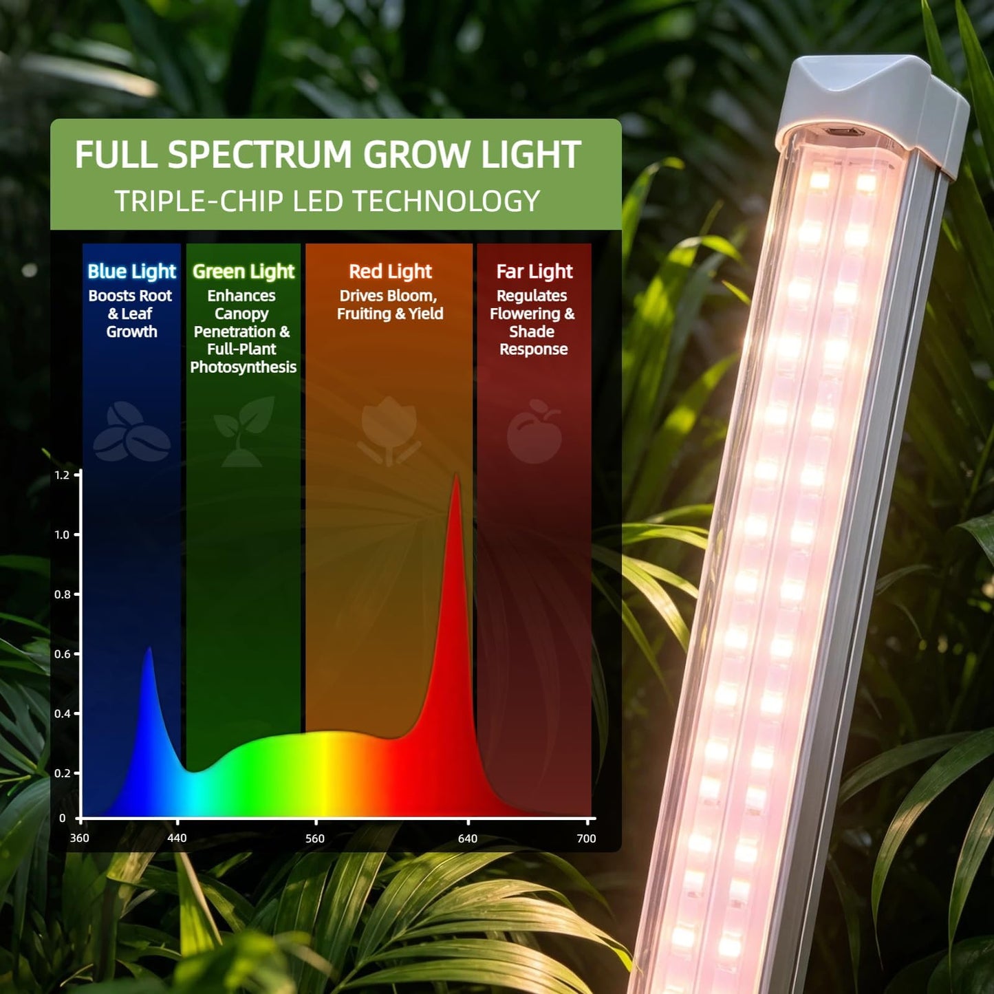 Kelived 4 Tier Indoor Greenhouse with Grow Light Seed Starting Small Portable Green Houses with Waterproof Cover