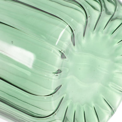 SUPVOX Cactus Shaped Glass Vase Green Tabletop Hydroponic Terrarium Jar Decorative Home Décor Ornament for Succulent Plants