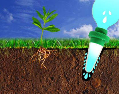 Greatstar Plant Waterer,Vacation Ceramic Self Watering Plant Spikes,Automatic Flower and Drip Irrigation Watering Stakes System for Indoor&Outdoor Use (12PCS)