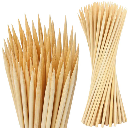 100 PCS 2FT (24 Inch) Bamboo Plant Stakes – Natural Bamboo Sticks for Indoor & Outdoor Plants – Garden Stakes & Plant Support Stakes for Tomato, Beans, Climbing Plants & More – VESYMAN