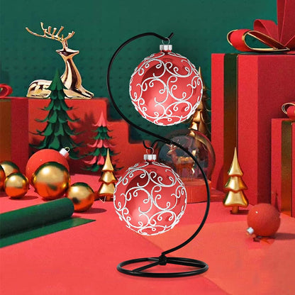 CXLE 2pcs Ornament Display Stand, Ornament Hanger Stand for Hanging Glass Globe Air Plant Terrarium, Witch Ball, Christmas Decor and Home Wedding Decoration
