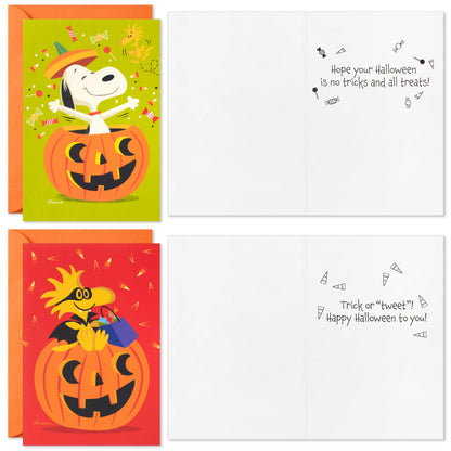 Hallmark Peanuts Halloween Card Assortment (24 Cards with Envelopes)