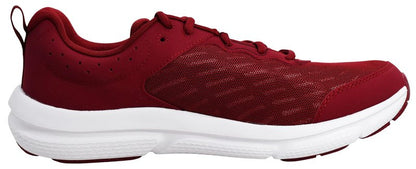 Under Armour Men's Charged Assert 10 Shoes, Cardinal/Cardinal/White, 8