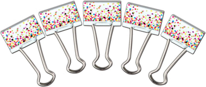 Teacher Created Resources Confetti Medium Binder Clips (TCR20857)