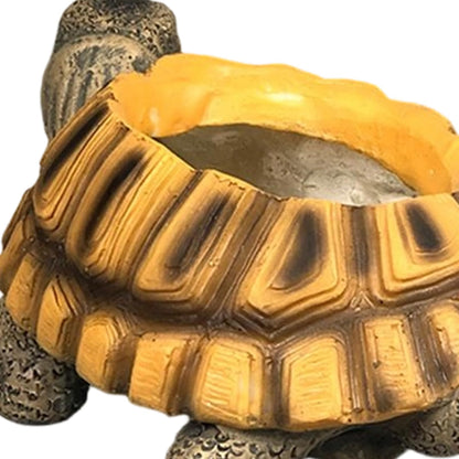 Turtle Planter Pot | Cute Succulents Pot with Drainage Holes | Small Planter,for Indoor Cactus Living Room Study Room Balcony Desk Shelf Windowsill Home Office Women Gardening Enthusiasts