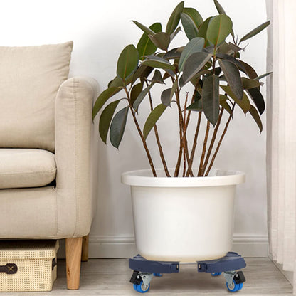 W B D WEIBIDA Plant Caddy with Wheels Heavy Duty 440lbs Capacity, Adjustable 15-21 Inch Rolling Plant Stand Indoor Outdoor, Large Plant Cart Dolly with Casters for Flower Pot Garden Pot Mover