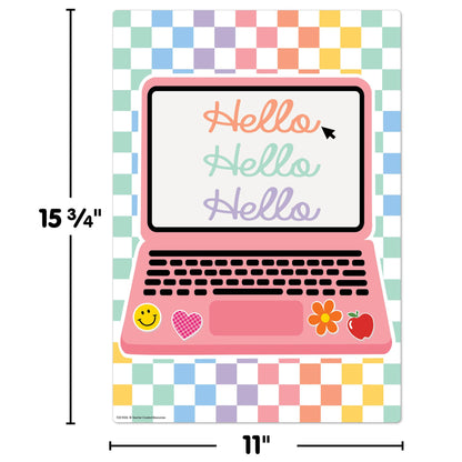 Teacher Created Resources Cool for School Positive Sayings Educational Poster Pack (TCR9326)