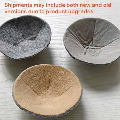FOIBURELY 4 Canary Finch Nesting Wool Felt Pads(4.1 inch)