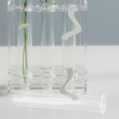 Abaodam 5Pcs Hydroponics Test Tube Vase Transparent Glass Propagation Vases for Indoor Plants Stylish Home Decor for Flower Arrangements and Terrarium Display