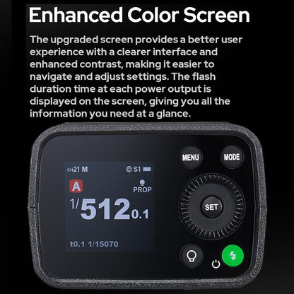 Godox Upgraded AD200 Pro II - 200W TTL Flash with Improved Heat Dissipation