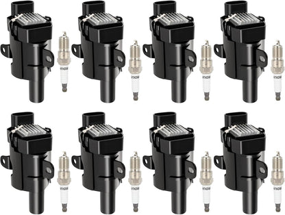 ECCPP 3 ignition coils with 3 iridium Spark Plugs,UF808,coils packs,for Smart Fortwo 2016-2017 0.9L‎224332428R,UF-808